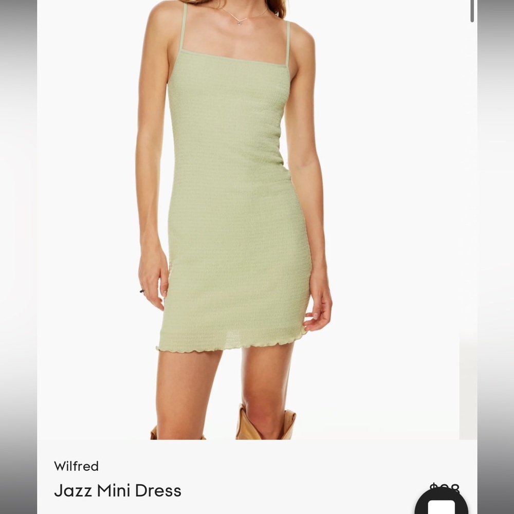 Aritzia Wilfred slip dress